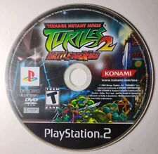 Teenage Mutant Ninja Turtles 2: Battle Nexus (PS2, 2004) Disc Only TESTED Works