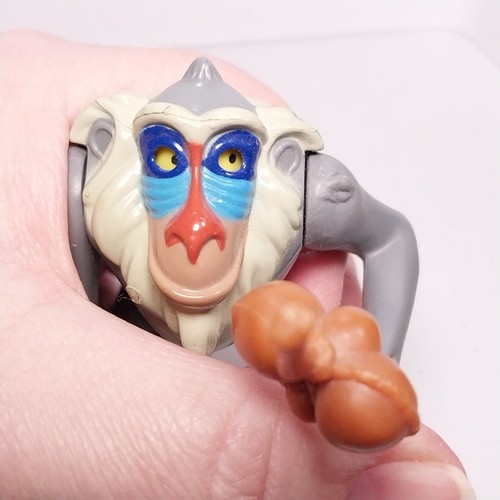 Figura Vintage Burger King Rafiki 1994 Disney El Rey León Niño Comida Juguete Funciona - Imagen 5 de 8