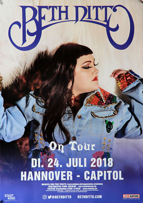 Beth Ditto - Fake Sugar, Hannover 2018 | Konzertplakat | Poster
