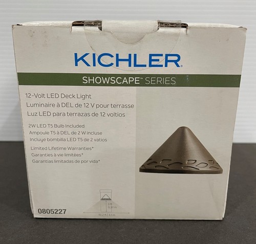 Kichler Showscape Olde Bronze 12-Volt Low Voltage LED Deck Light 0805227 (28308) - Picture 1 of 3