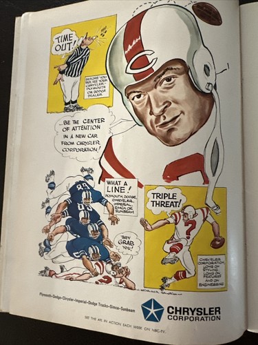 baltimore colts vs cleveland browns 1968 championship program Unitas - Picture 11 of 17