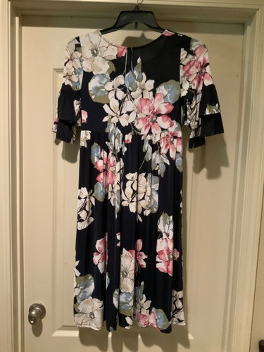 New Womens MOA Collection Floral Dress size small - Picture 3 of 5