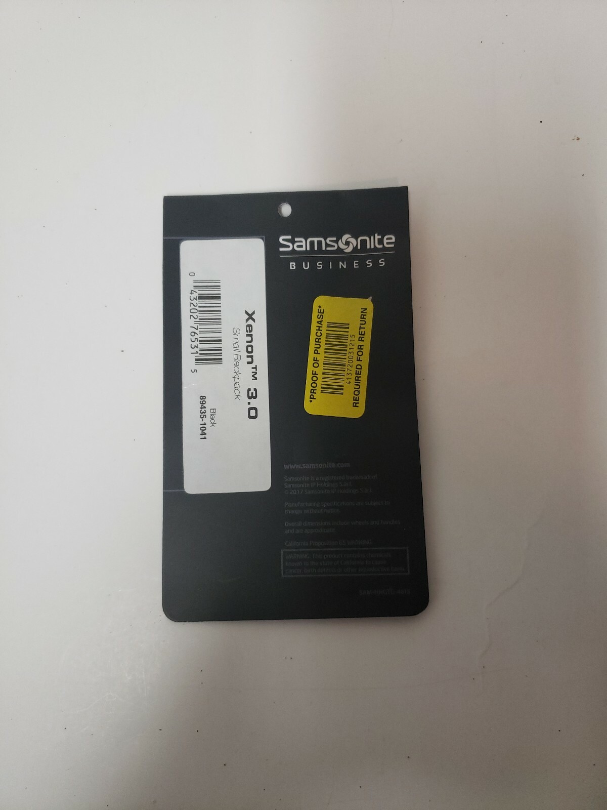 xenon 3 mini backpack