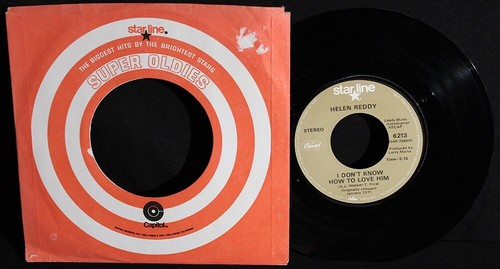 Helen Reddy-I Am Woman-I Don't Know How To Love Him-Capitol 6213-1970's Reissue! - Picture 2 of 2