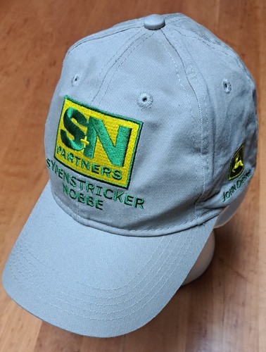 Sombrero John Deere Sydenstricker Nobbe S+N Partners bronceado distribuidor granjero sombrero BONITO - Imagen 1 de 10