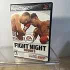 Fight Night Round 3 - (PS2, 2006) Playstation 2 Tested Good With Manual & Game ￼