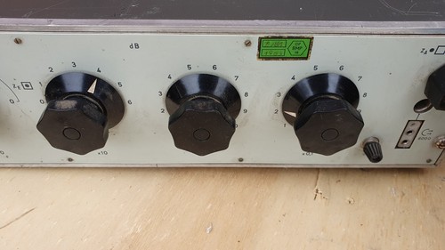 Ligne d'étalonnage RFT Xa 726 gamme de fréquences 0...1,0/1,5 MHz appareil de mesure appareil de test - Photo 6/11