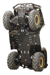 Can Am Outlander MAX XMR 500 650 800 1000 Skid plate front rear 2012+