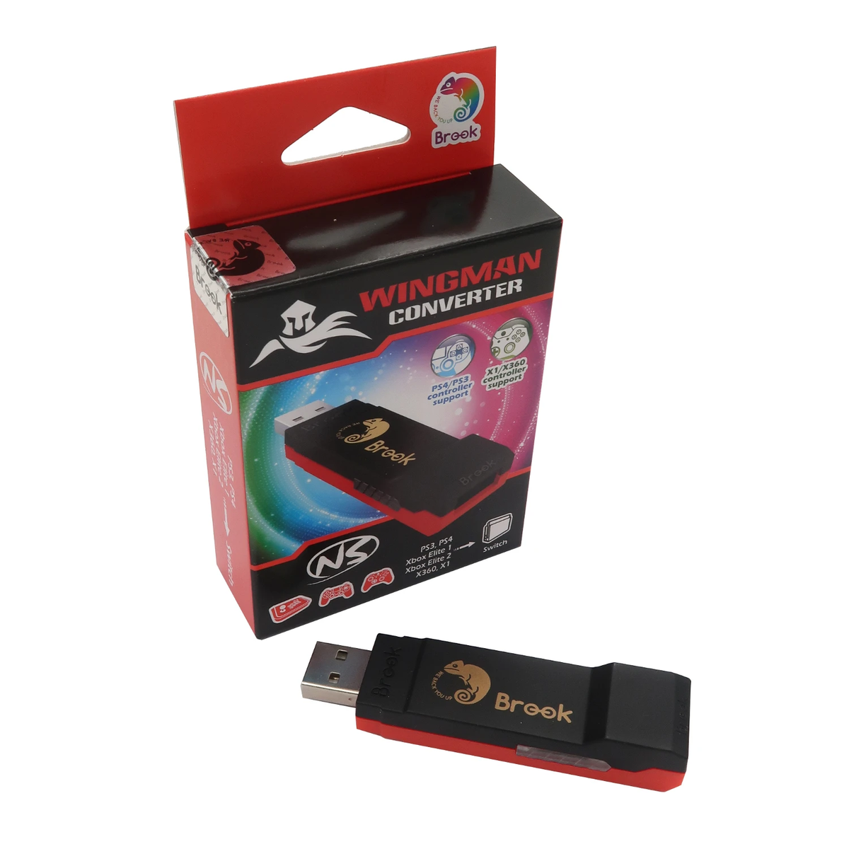 Brook Wingman NS Converter for the PS3/PS4/XB360/XBO to Switch Brook Wingman NS Converter for the PS3/PS4/XB360/XBO to Switch
