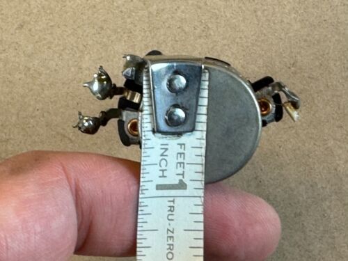 Vintage 1956 CTS 1 Meg Ohm Audio Taper Potentiometer Gitarrenverstärker Pot Lautstärke Tap - Bild 11 von 12