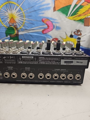 mackie micro series 1402-VLZ TESTED FOR POWER ONLY Mic Line Mixer - Picture 6 of 8