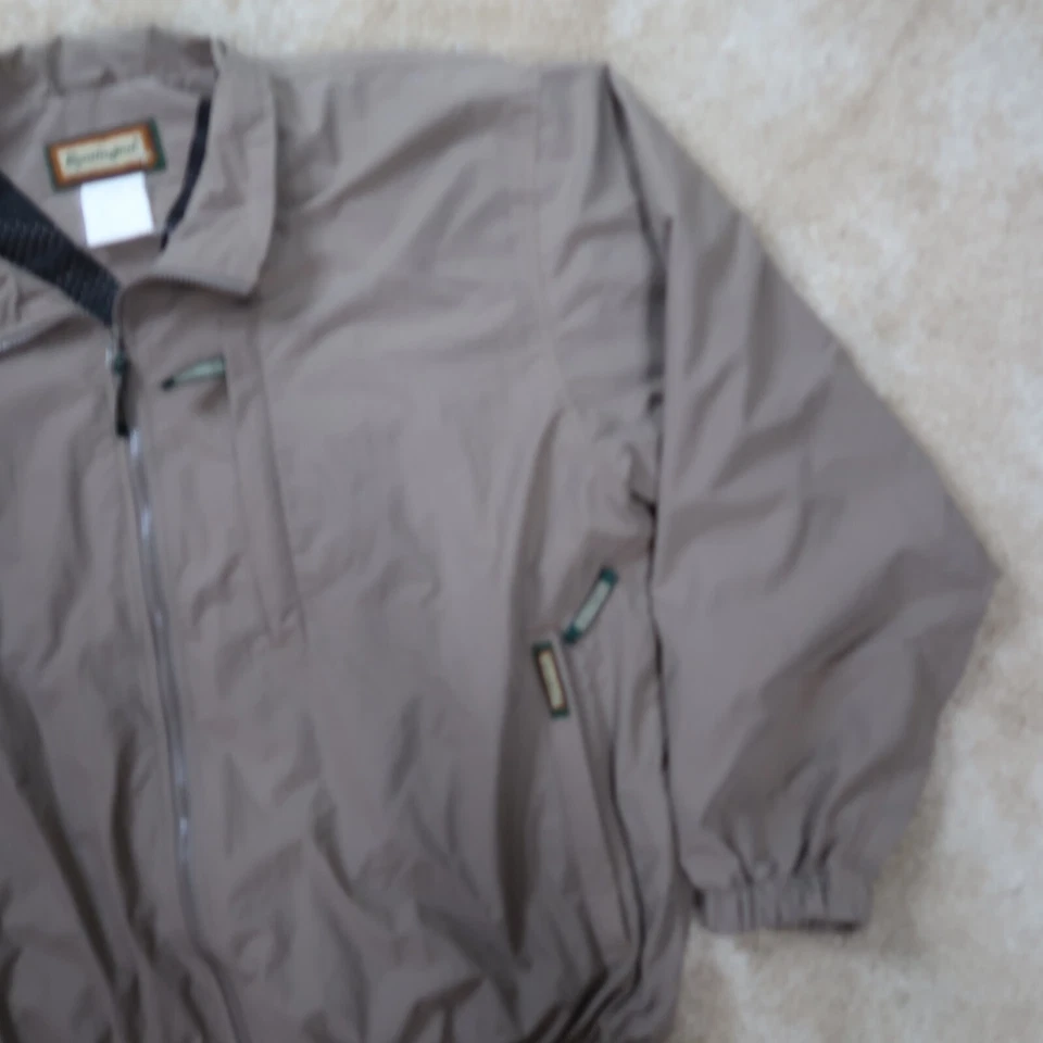 Chaqueta Remington Hombre XL Cremallera Completa Aislante Beige Foto 3 de 4