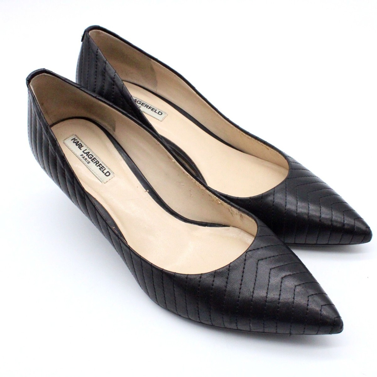 Karl lagerfeld best sale roulle pumps
