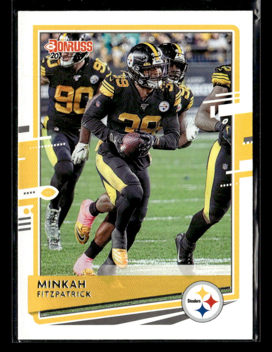 2020 Donruss #216 Minkah Fitzpatrick Card Pittsburgh Steelers