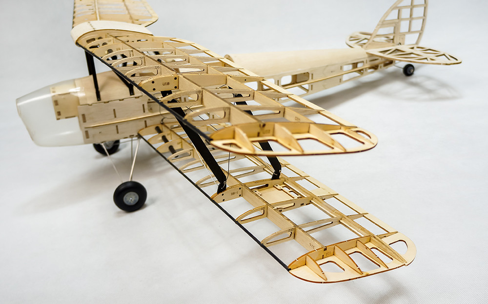 S19 Mini Tiger Moth 38.5 pulgadas 980mm envergadura RC avión Hágalo usted mismo kit de madera balsa Mot S19 Mini Tiger Moth 38.5 pulgadas 980mm envergadura RC avión Hágalo usted mismo kit de madera balsa Mot