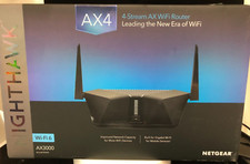 NETGEAR Nighthawk RAX40 Ax4 4-Stream Wi-fi 6 Router - Black