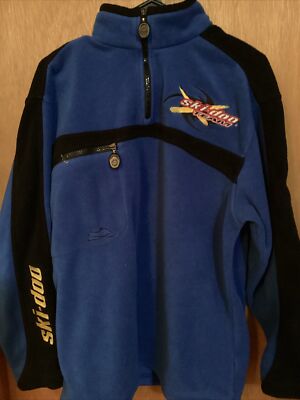 Vintage Ski-Doo Snowmobile 1/4-Zip Pullover Vintage Ski-Doo Snowmobile 1/4-Zip Pullover