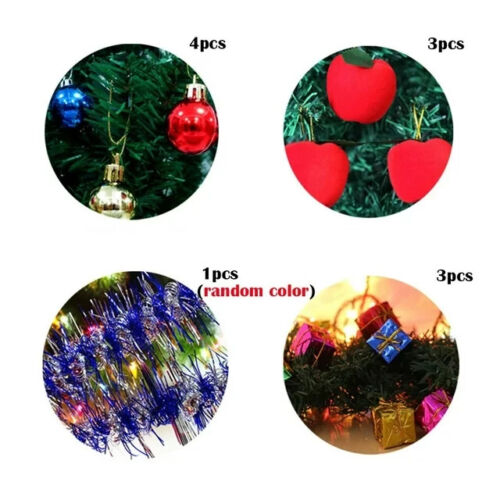 Mini Table Top Christmas Tree Decoration Decor Home Xmas Gifts Party Ornaments - Picture 6 of 6