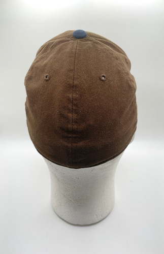 Volcom Boys Youth 210 Flexfit Fitted Hat Cap Brown and Blue 6 1/2 - 6 7/8 NEW - Picture 5 of 8