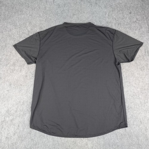 BYLT Shirt Mens 3XL XXXL Black Drop Cut Lux Premium Basics Performance Top S/S - Picture 2 of 14