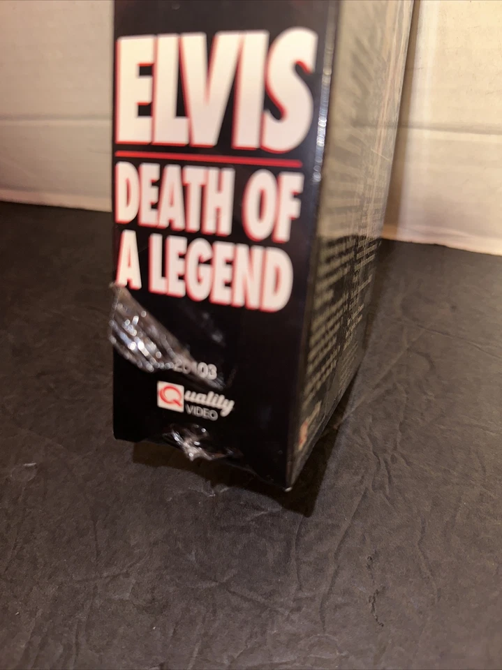 *ULTRA RARE* Elvis - Death Of A Legend | VHS | 1997 | 2-Tape Set | New/Sealed - Image 4 of 4