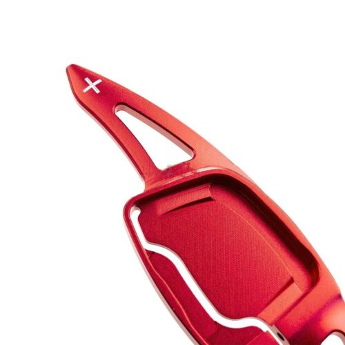 For 2020+ Audi A4 B9 A5 A6 C8 A7 A3 Steering Wheel Paddle Shifter Extension Red - Foto 4 di 8
