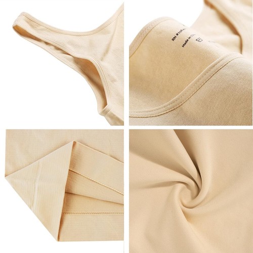 EUYZOU Women's Tummy Control Shapewear Tank Tops - Seamless Body Shaper Compr... - Picture 5 of 6