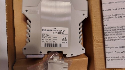 Nuevo módulo de relé de seguridad Euchner ESM-F-OSN-O4 095125 95125 - Imagen 4 de 5