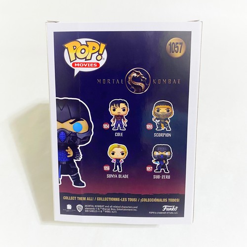 Figura Vinilo Funko Pop Exclusiva de Mortal Kombat Glow in the Dark Sub-Zero EE - Imagen 7 de 8