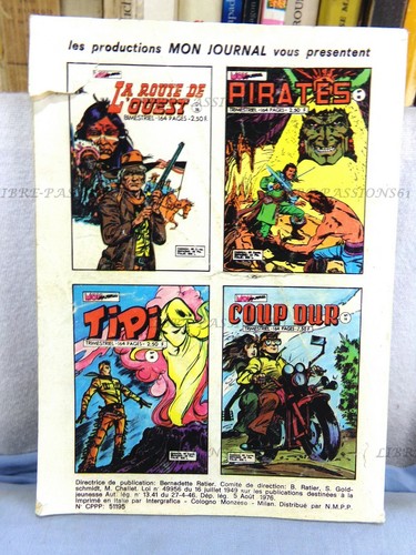 TROPHÉE N°23, ÉDITIONS MON JOURNAL, AOÛT 1976 - Foto 2 di 11