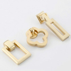 Brass Copper Cabinet Pulls Solid Kitchen Cupboard Door Handle Knobs Furniture