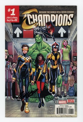 Champions #1 Marvel Comics 2016 Humberto Ramos Cover A High Grade NM