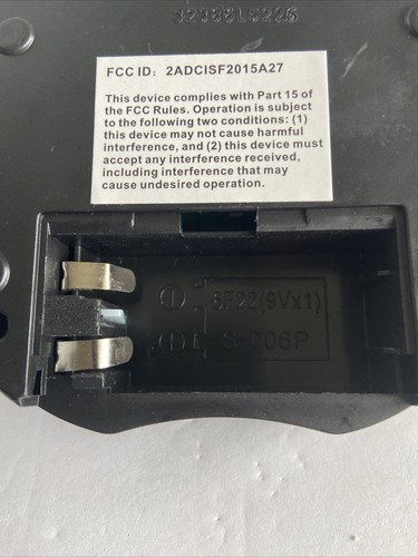 Thunder Tumbler Remote Control Only 27MHz Not Tested No Battery Clean As Is - Picture 7 of 7