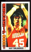 1976/77 TOPPS RUDY TOMJANOVICH CARD NO:66 NEAR MINT CONDITION
