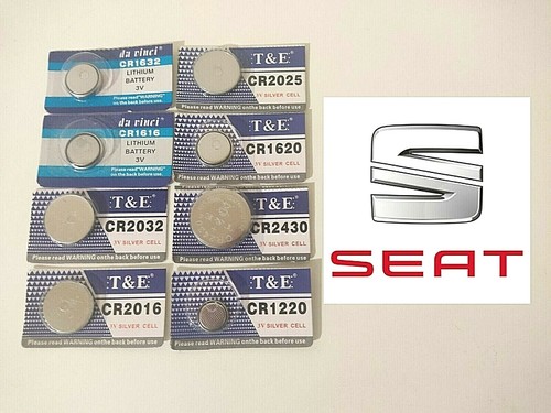 Pile de remplacement pour clé SEAT tous modèle au choix - Piles Neuves - Picture 1 of 13