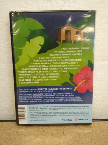 Nuestra Isla, Nuestra Encante [Video] by Various Artists (Dec-2017) NEW - Picture 2 of 3