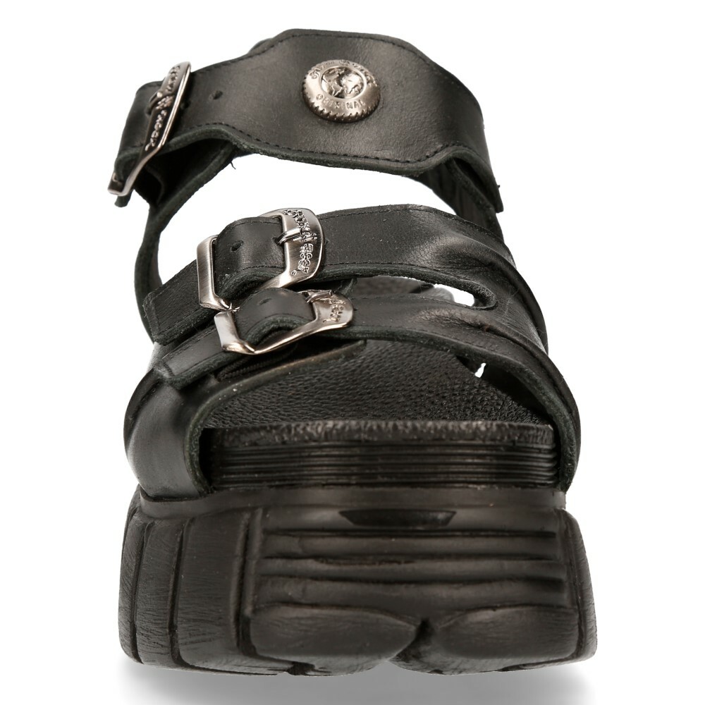 NEWROCK ニューロック サンダル LLIC M-BIOS101-C2 New Rock Boots M-BIOS101-C2 Unisex Metallic Black 100