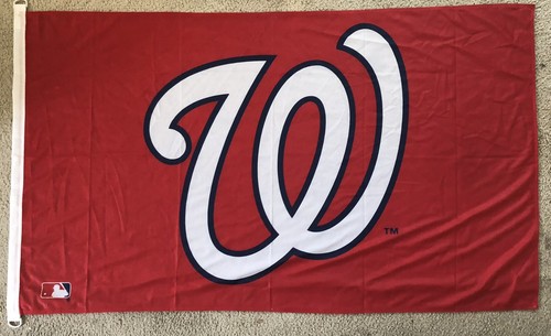 3x5 outdoor Flag - MLB Baseball - Washington Nationals Never Used - Picture 1 of 4