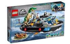Lego Jurassic World 76942 Baryonyx Dinosaur Boat Escape Building Kit 308 Pcs NIB