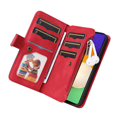 Wallet Case für Samsung Galaxy S25 S24 S23 FE S22 S21 A56 A55 Leder Flip Cover - Bild 69 von 71