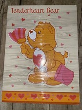 Vintage Care Bears Tenderheart Bear Wood Wooden Inlay Puzzle TCFC
