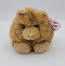 Puffkins Swibco Beige Cat Cinnamon Plush 6636 with Tag 1994