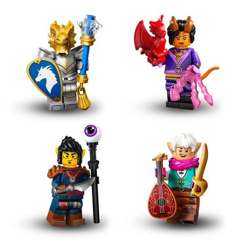 Dungeons & Dragons® LEGO Minifiguren 71047 Ganzer Satz 12St   N09/24  - Bild 4 von 6