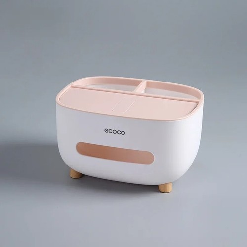 Ecoco Fernbedienung Organizer, Aufbewahrungsbox, Taschentuchbox, für Wohnzimmer - Bild 6 von 9