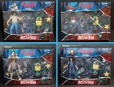 Playmates STRANGER THINGS & TEENAGE NINJA TURTLES Figures (COMPLETE SET OF 4)