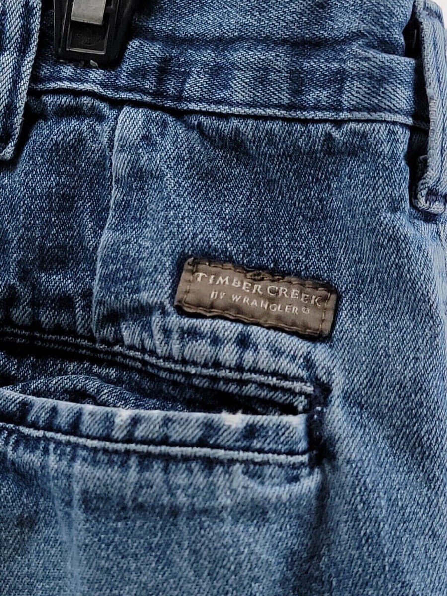 Wrangler Timber Creek Jeans Mens Blue Denim 5 Pocket