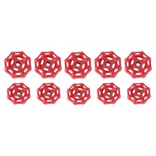 10pcs Square Broach Faucet Handle Sillcock Faucet Handle Wheel Handle Round Stem