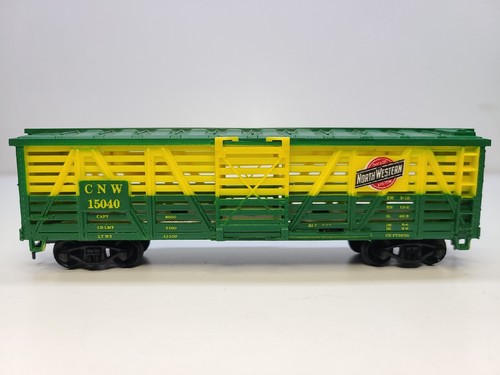 Life-Like Stock Cattle Car Chicago & North Western HO Scale Model Freight Train - Picture 2 of 17