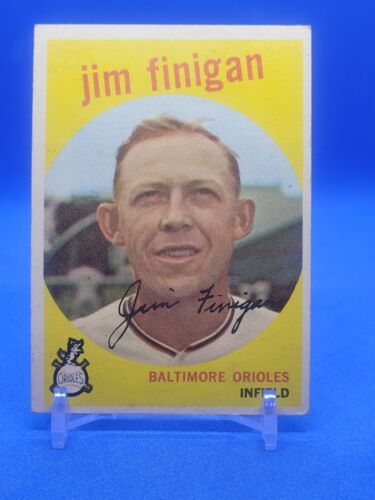 1959 Topps #47 Jim Finigan Sehr guter Zustand