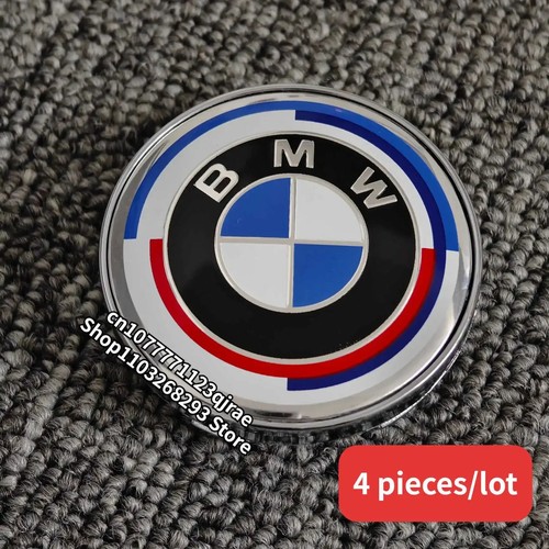 4Pcs 60mm Car Wheel Center Caps for BMW E90 E46 F10 F30 E87 F20 G20 E60 E39 E92 - Picture 30 of 32